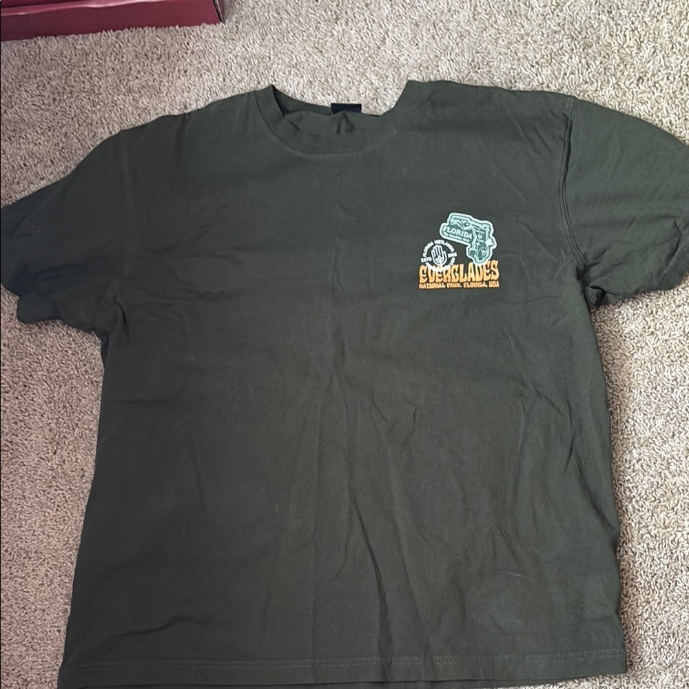 Graphic Green Men's Florida Everglades T-Shirt